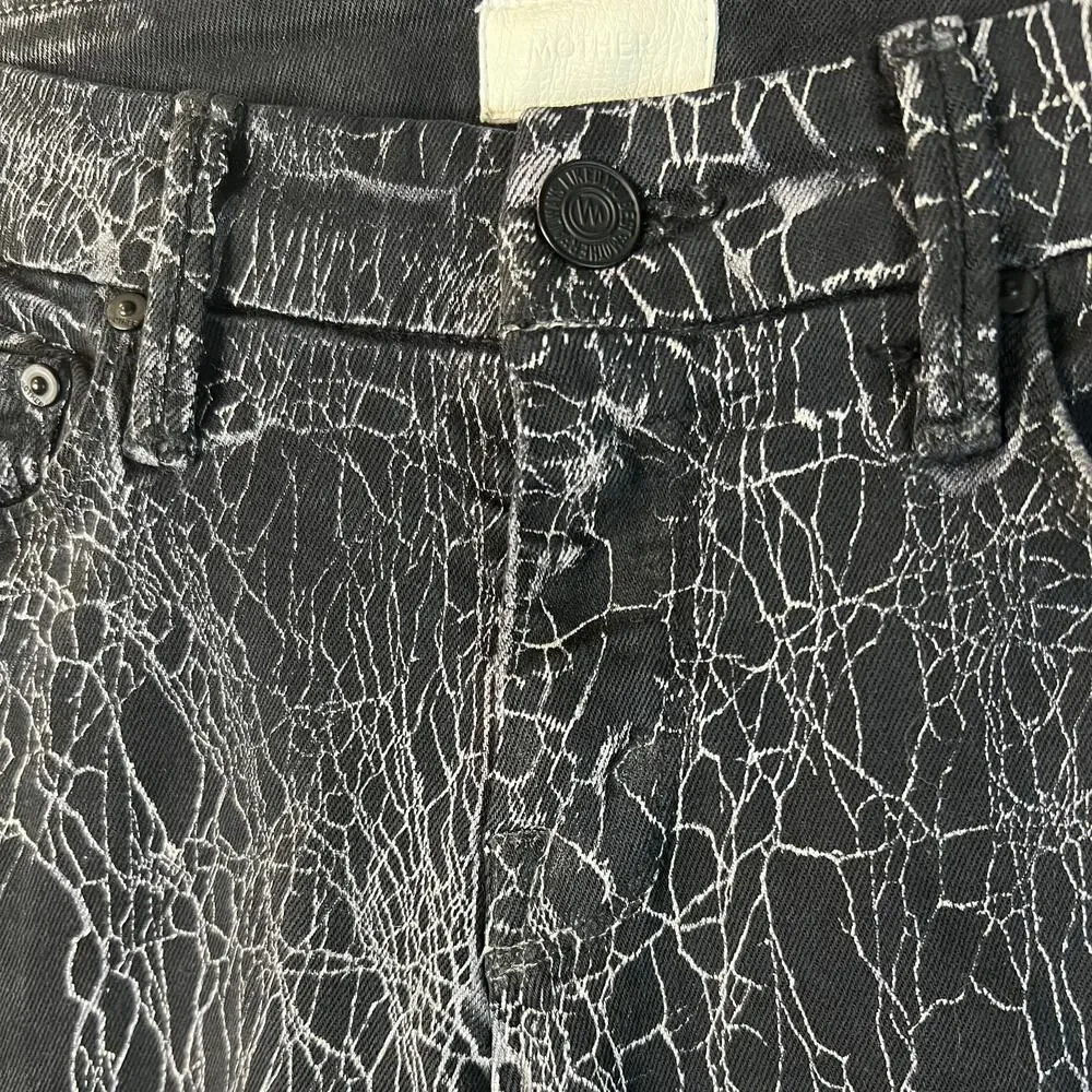 MOTHER Women’s The Looker Breaking Point Jeans Size 25